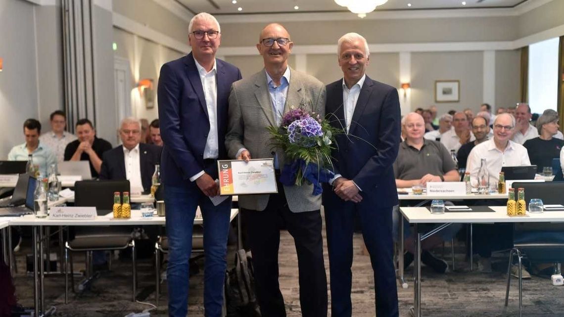 Ehrungen beim DBV-Verbandstag