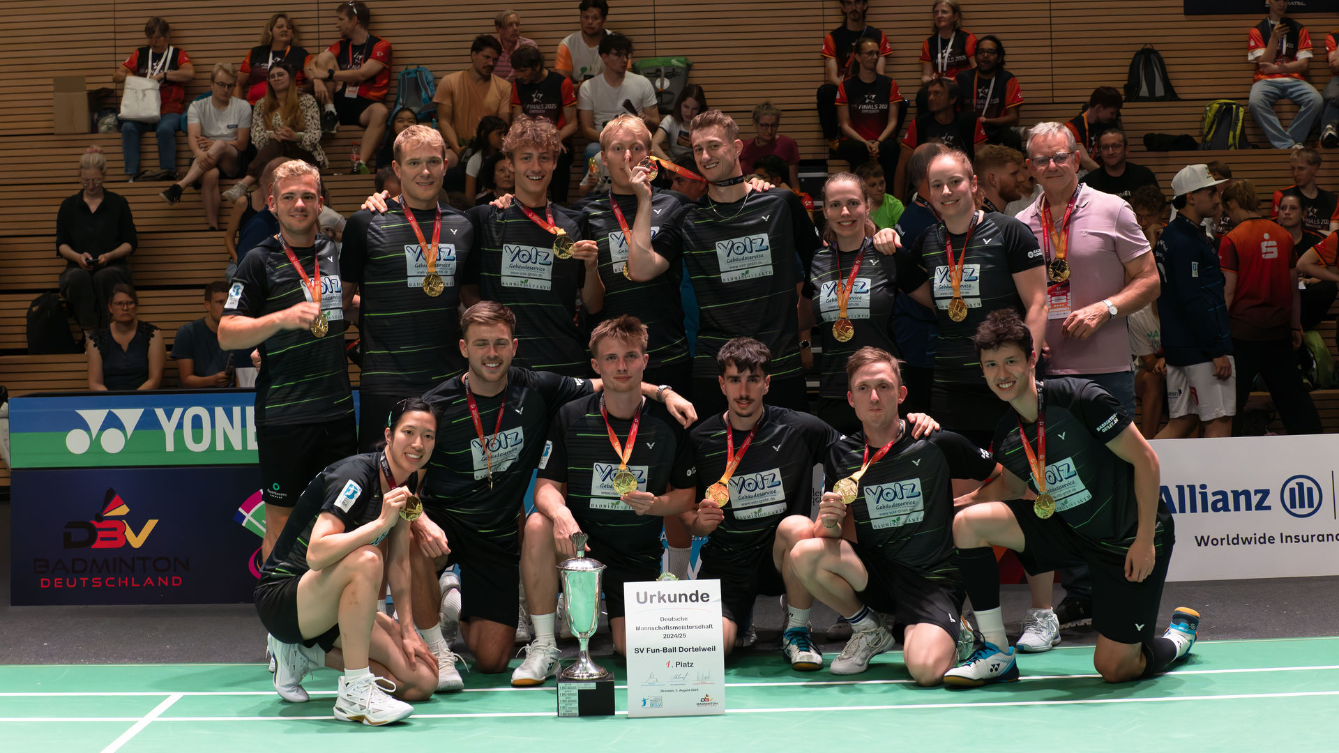 Titel verteidigt: Dortelweil ist Deutscher Mannschafts-Meister