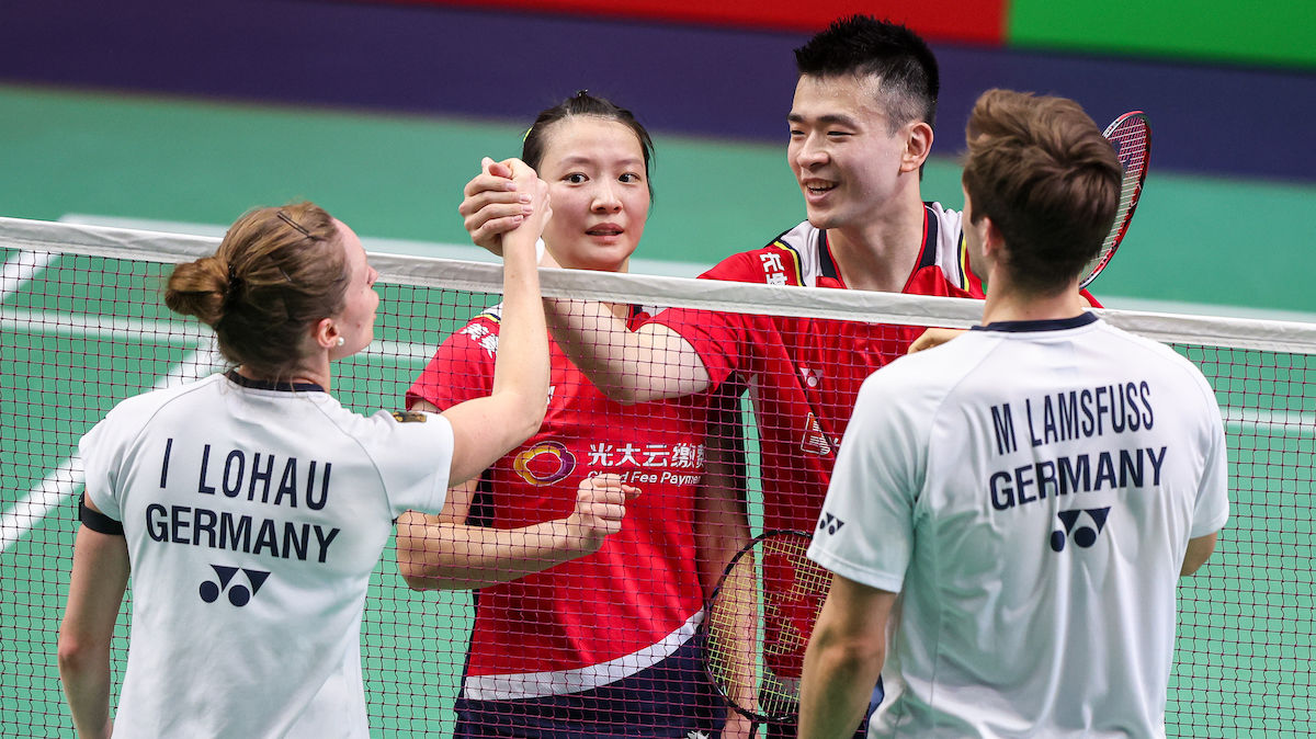 YONEX French Open Weltmeister im Halbfinale zu stark Deutscher