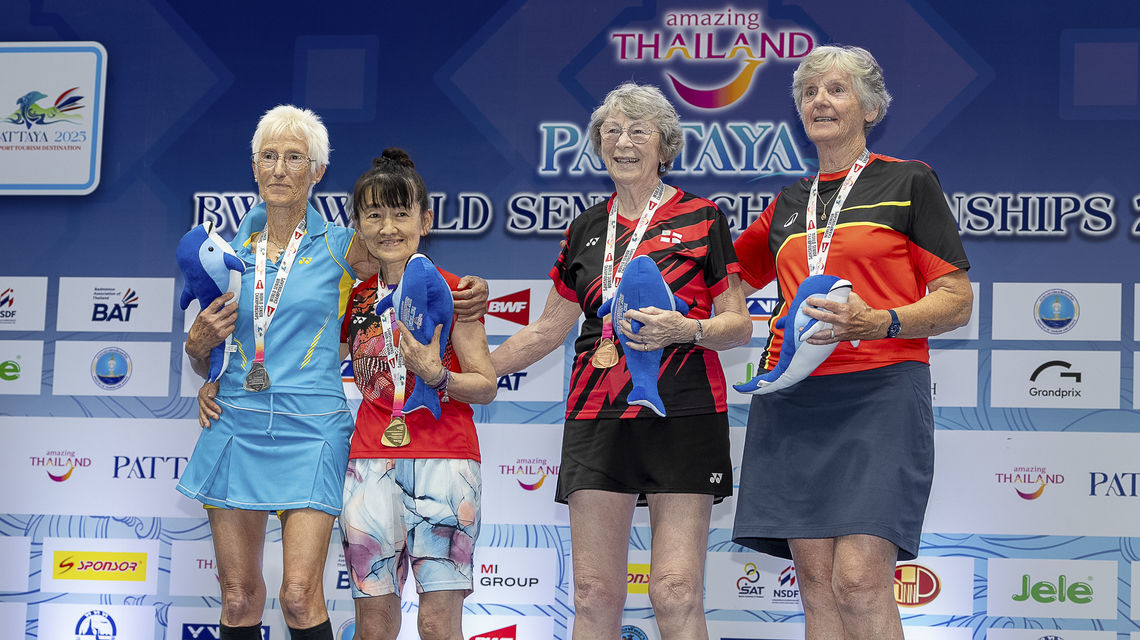BWF vergibt Senioren-WM 2027 und startet World Seniors Circuit