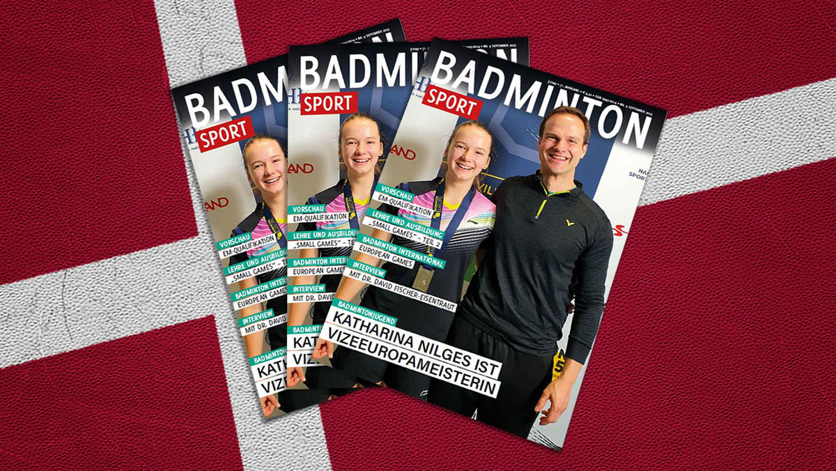 The 9/2023 Issue of BADMINTON SPORT Interviews with Dr. David Fischer