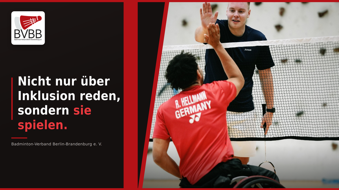 Inklusion: BVBB öffnet den regulären Wettkampfsport 