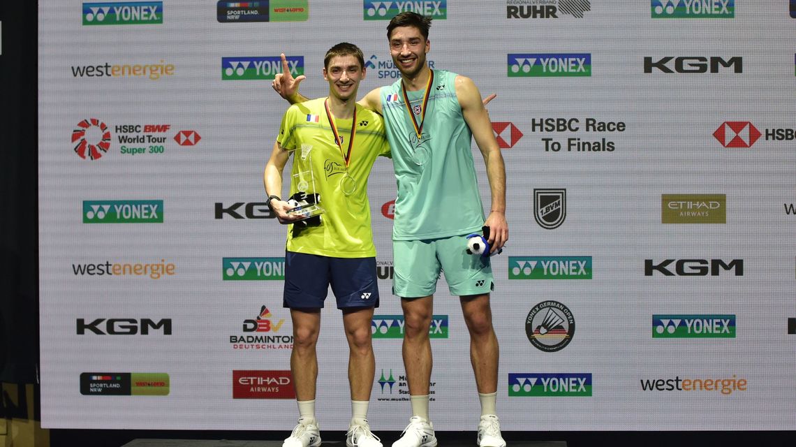 YONEX German Open 2026: Finalerfolg für den jüngeren Bruder