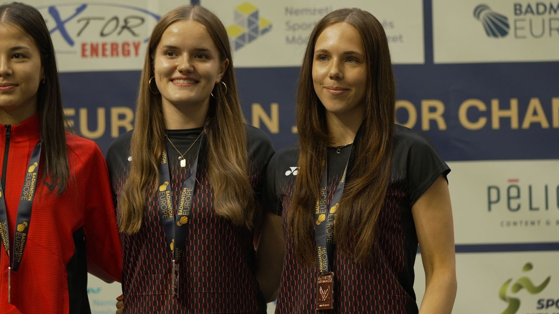 U19-EM: Bronze für Iffland/Hermel im Damendoppel