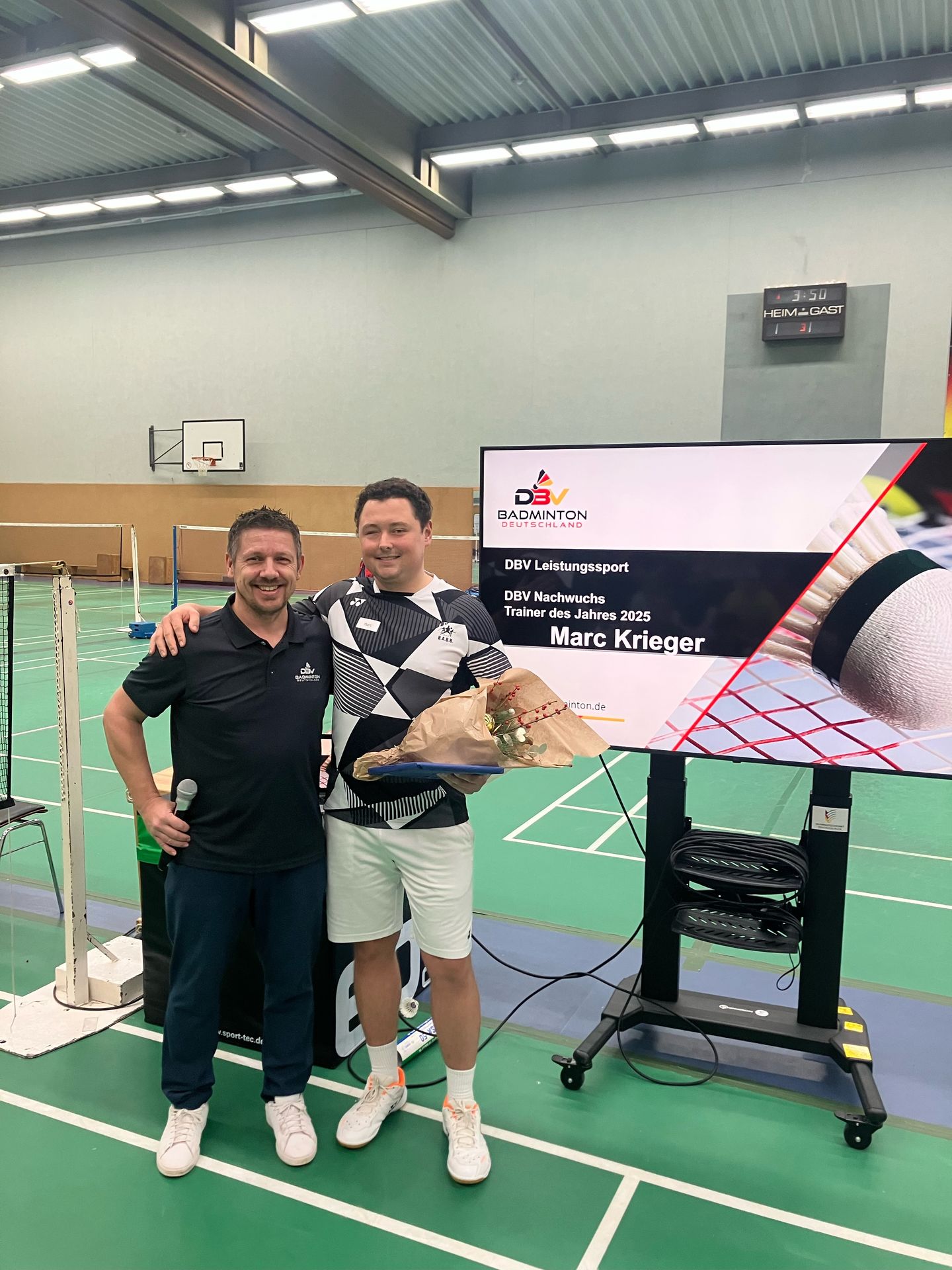 Marc Krieger ist Trainer des Jahres 2025