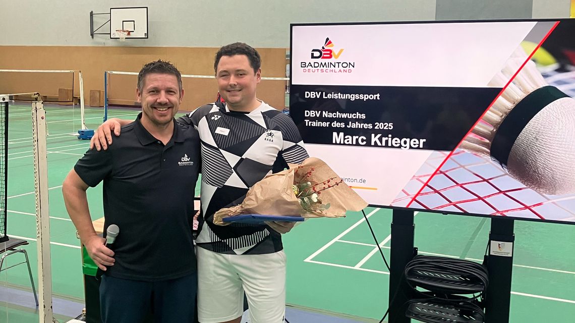 Marc Krieger ist Trainer des Jahres 2025