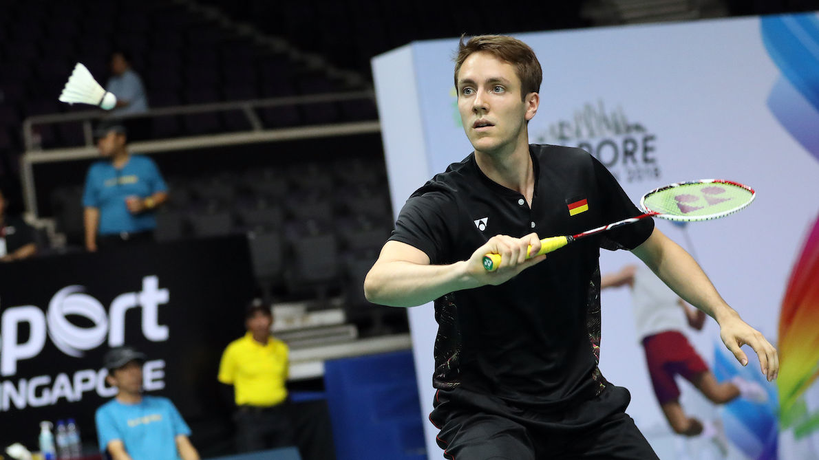Scottish Open Mark Lamsfuß erkrankt Deutscher Badminton Verband
