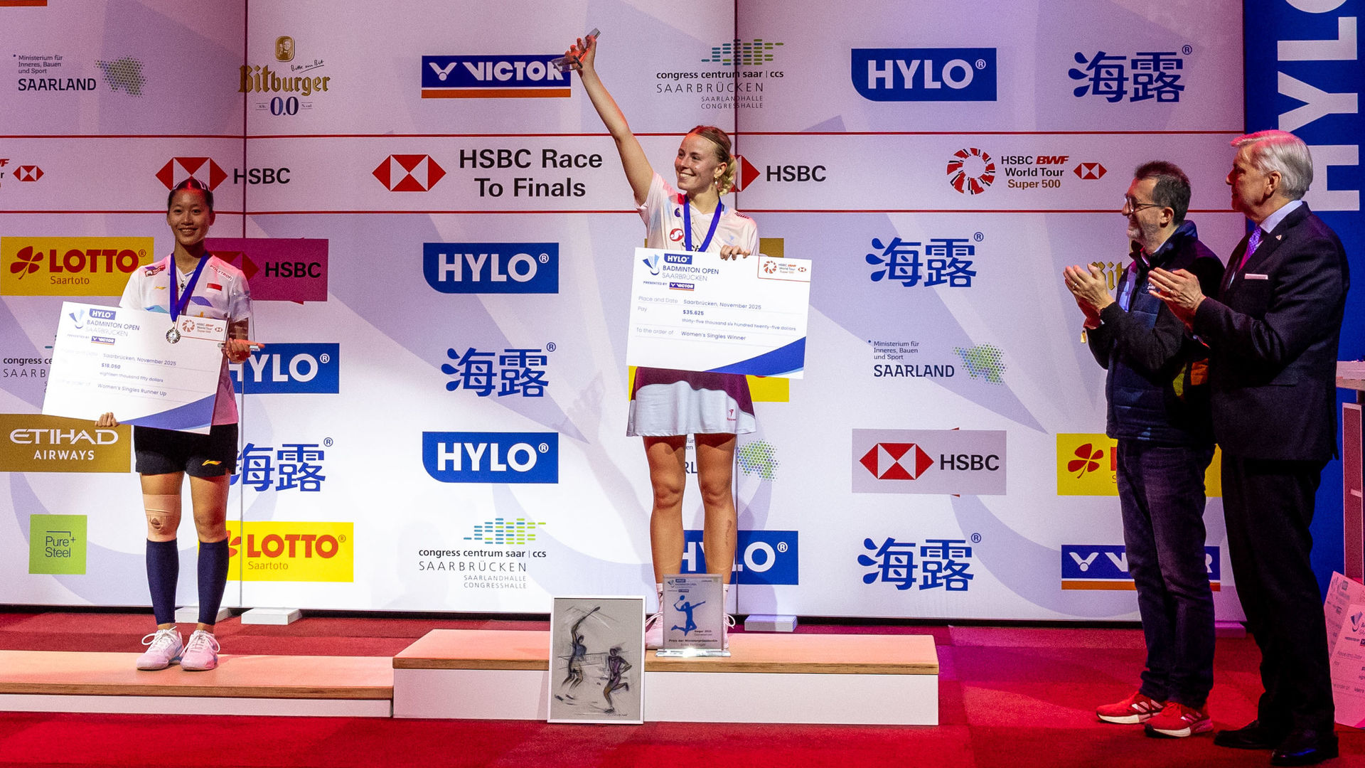 Erste Titelverteidigerin bei den HYLO Open seit elf Jahren