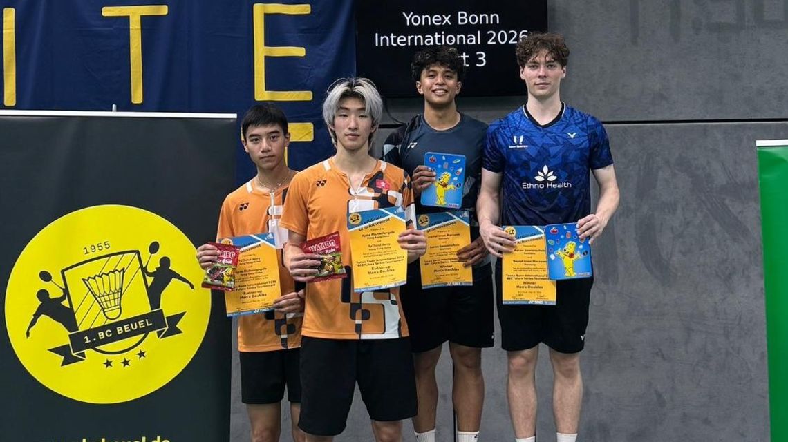 Sonnenschein/Marzuan triumphieren bei den YONEX Bonn International 2026