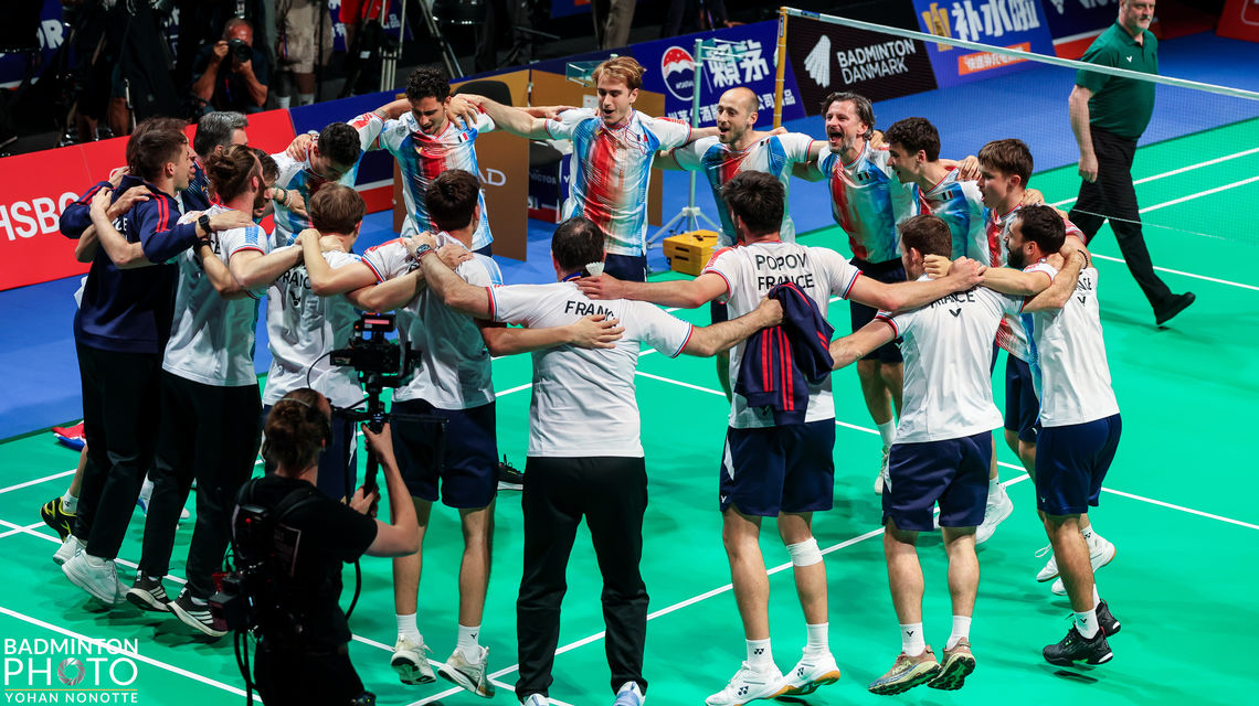 Thomas Cup: Frankreich schreibt Geschichte