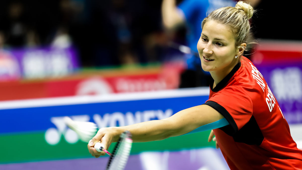 WM NeuAuslosung im Dameneinzel Deutscher Badminton Verband