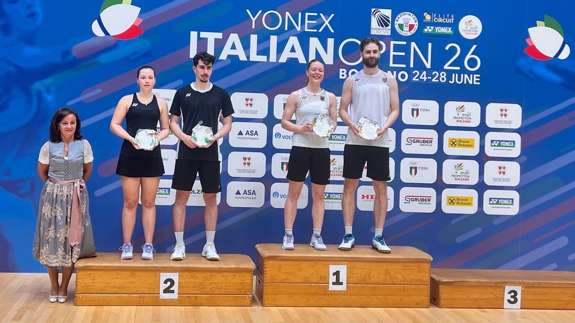 Deutsche Dominanz bei den YONEX Italian Open