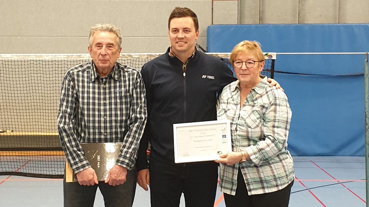 Renate Philippi als „DBV-Trainerin des Jahres 2022 im Nachwuchsbereich“ geehrt