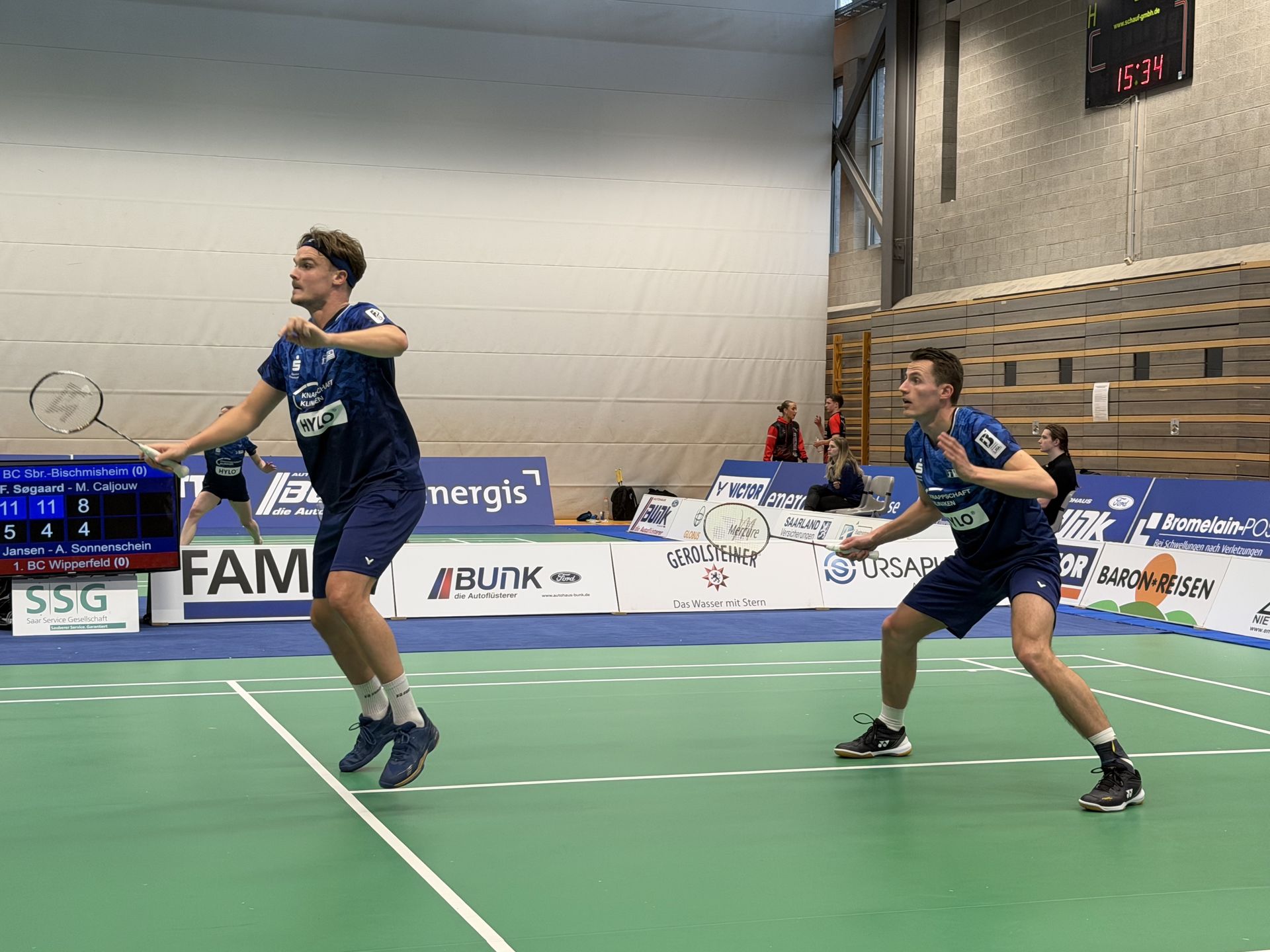 Søgaard und Caljouw punkten doppelt: BCB bezwingt Wipperfeld mit 4:3