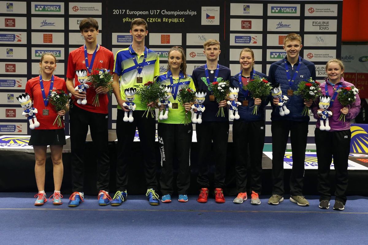 Zwei EMMedaillen für Emma Moszczynski Deutscher Badminton Verband