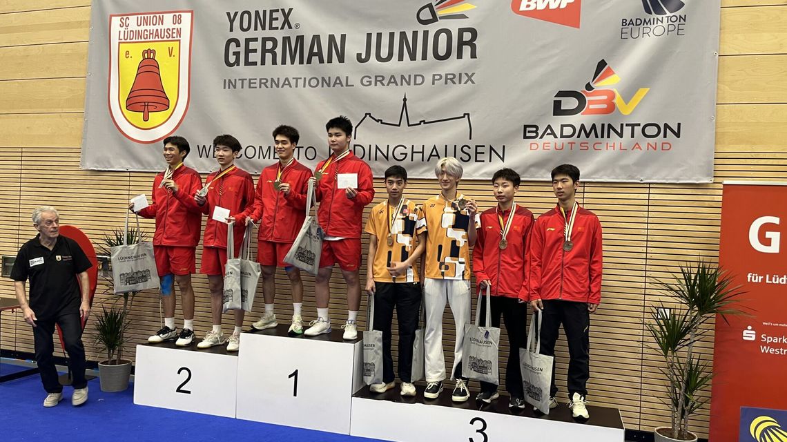 German Junior 2026: Asiatische Dominanz in Lüdinghausen