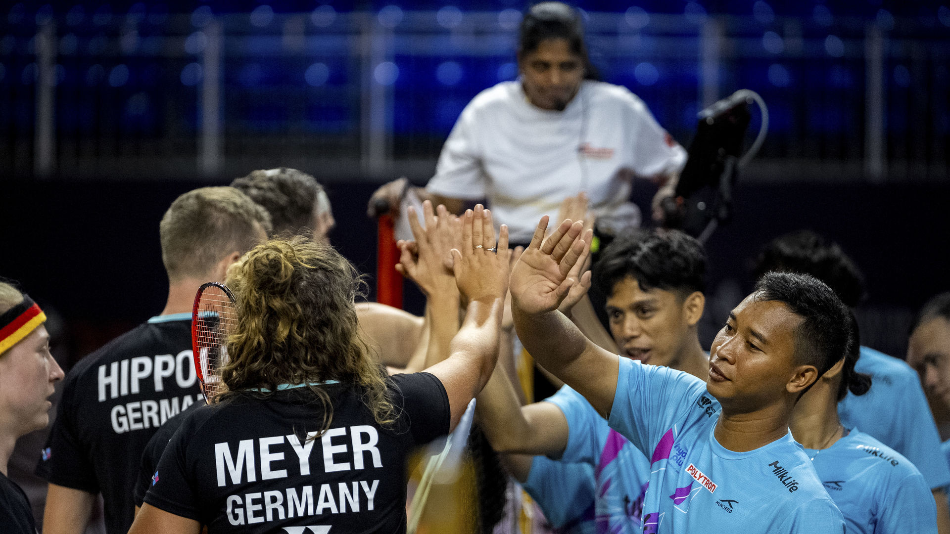 AirBadminton-WM-Premiere: Platz 5 im Team-Event