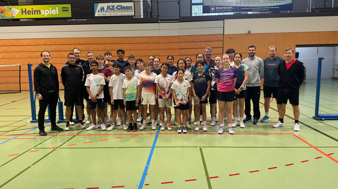 Gemeinsamer DBV-U11 und U15-Lehrgang in Mülheim