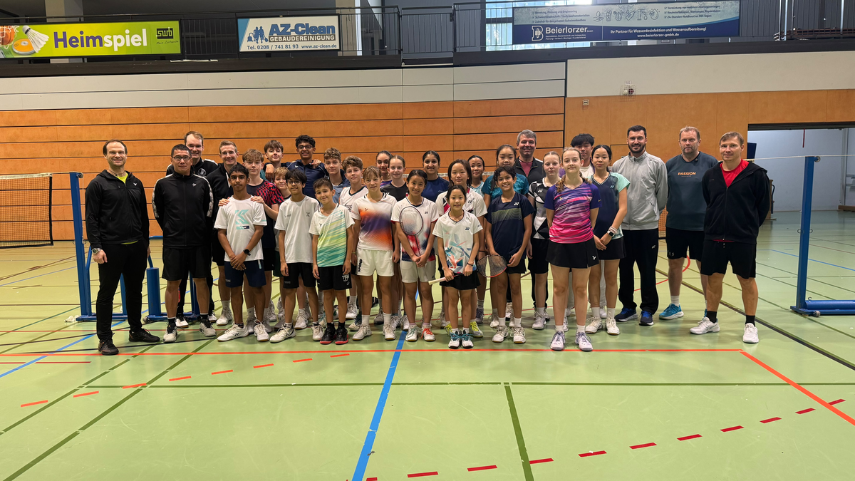DBV U11 and U15 Teams Train in Mülheim with Top Coaches