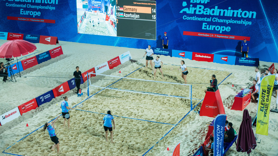AirBadminton: Premiere bei den World Games 2029 in Karlsruhe