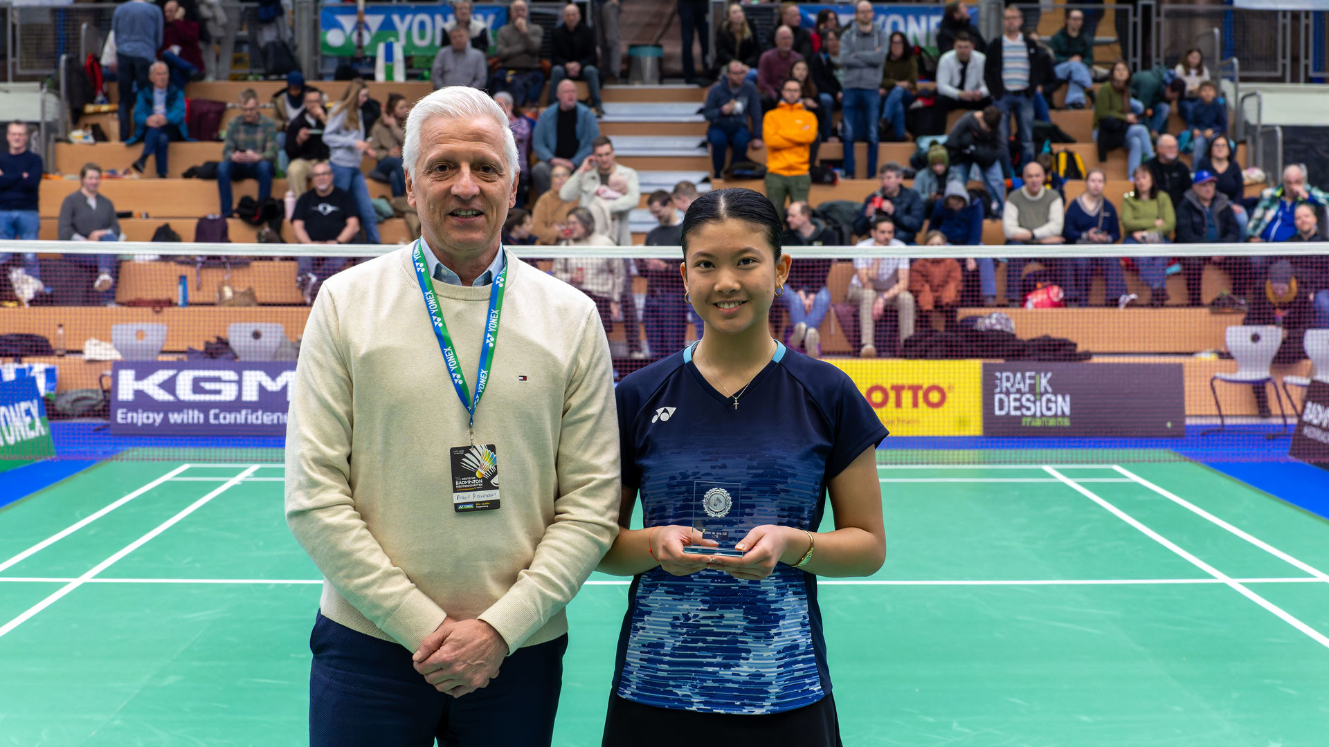 Nachwuchsspieler*innen des Jahres 2025: Aurelia Wulandoko und Linus Emmerich