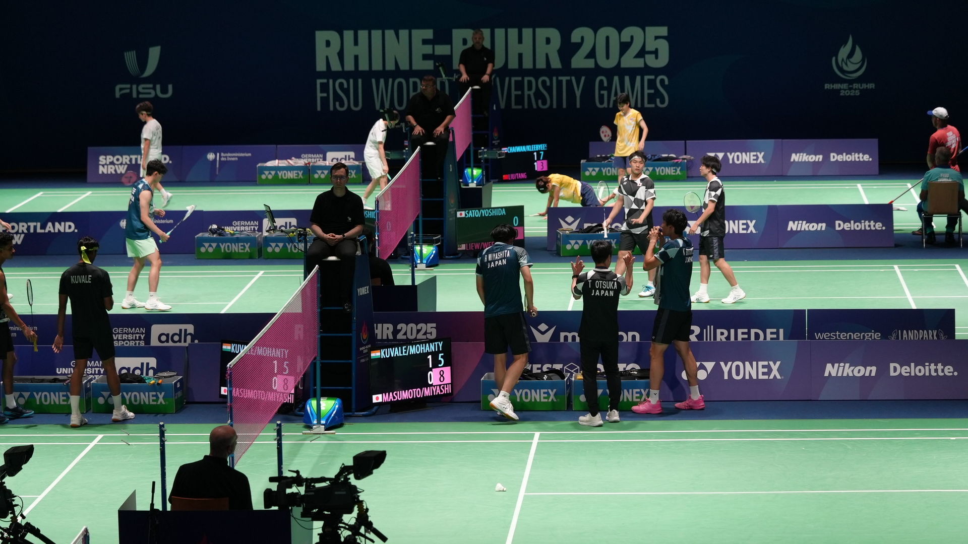 FISU Games: Erfolgreicher Auftakt im Individualturnier