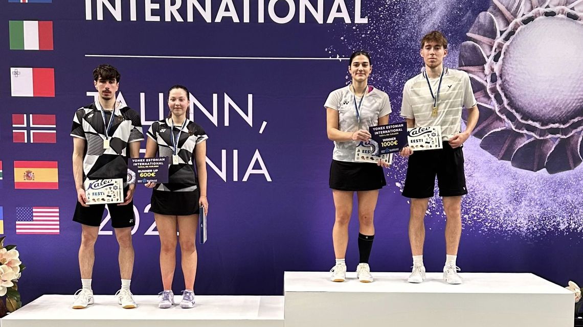 Dresp/Hübsch gewinnen YONEX Estonian International 2026