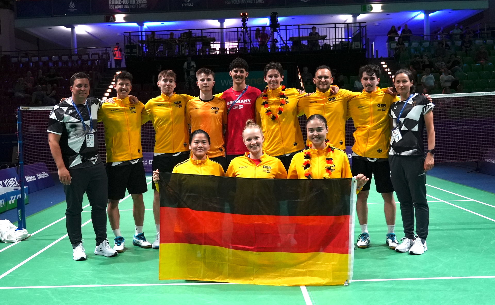 Starker Start beim FISU-Heimspiel