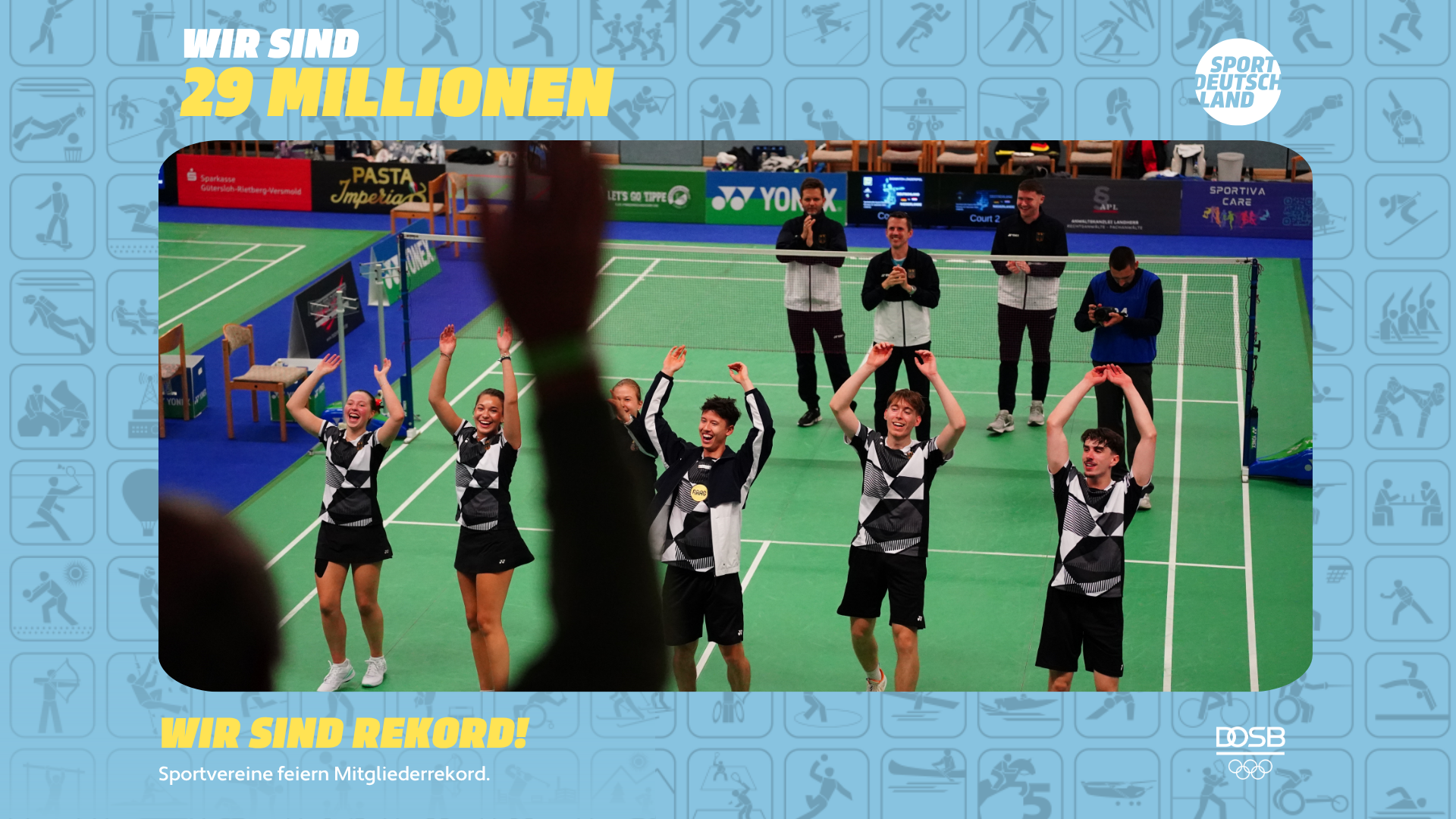 Sport im Verein so beliebt wie nie – Badminton wächst weiter